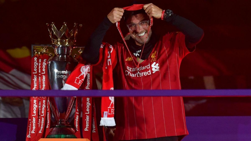 Jurgen Klopp nhận danh hiệu “HLV xuất sắc nhất Premier League 2019/2020“